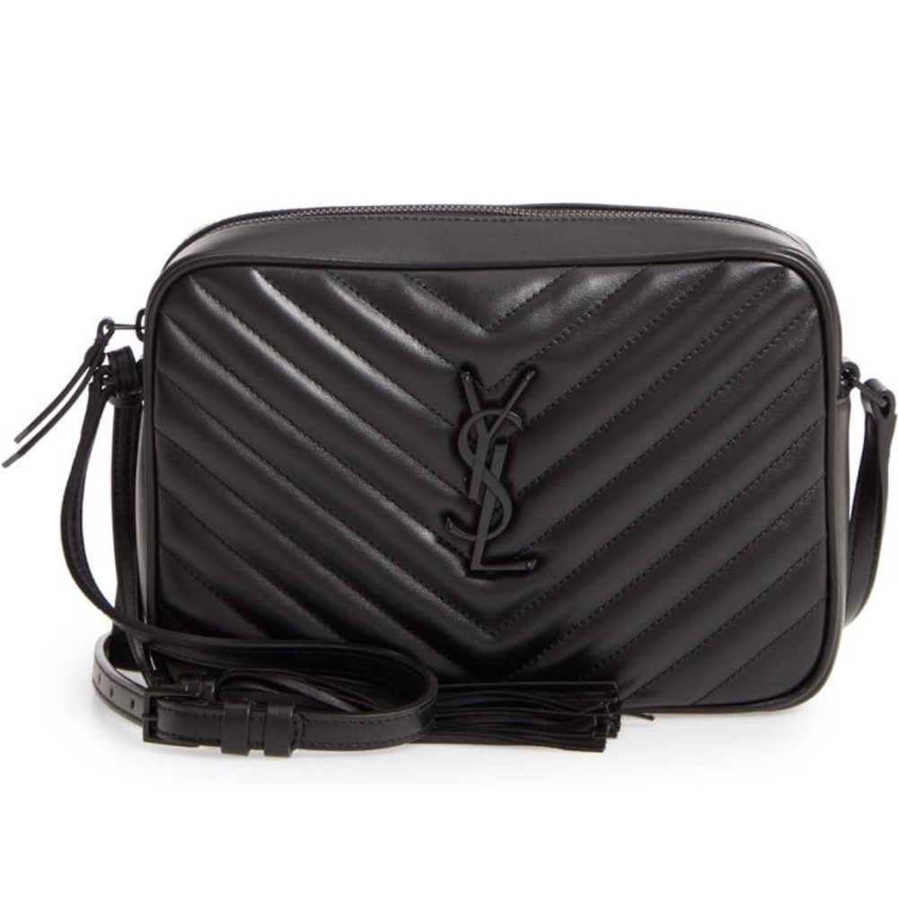 Saint Laurent Lou Matelassé Calfskin Leather Camera Bag